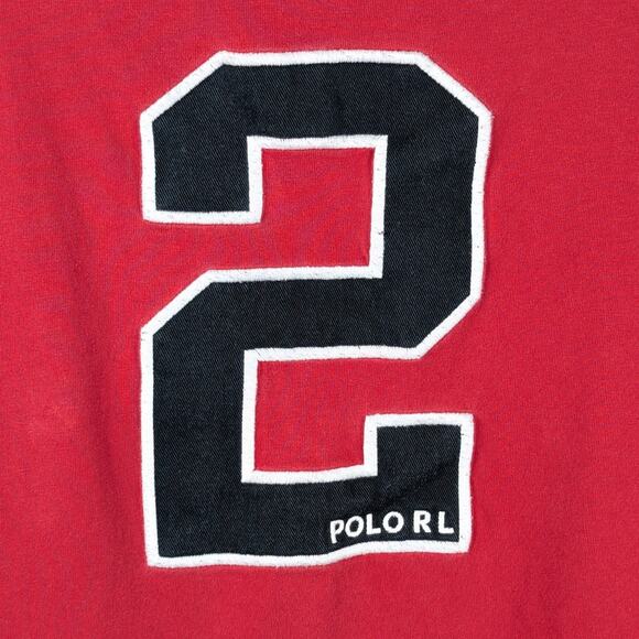 Polo Ralph Lauren L Red Big Pony #2 T-Shirt Men Classic Fit 100% Cotton Vietnam - Picture 6 of 6